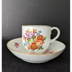 Eighteenth Meissen Cup And Saucer.