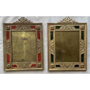Pair Of Gilt Bronze Frames