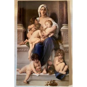 Plate Kpm "abundance And Fortune" Ref: 290.