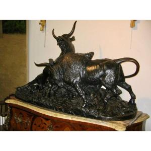 Important Bronze By Clesinger With  Marnyhac Foundry. Clesinger