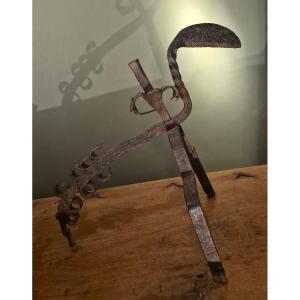 Wrought Iron Brooch Holder