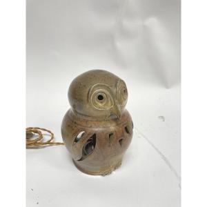 Vallauris Ceramic Lamp Signed J Morel