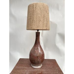 Large Ceramic Lamp By Accolay