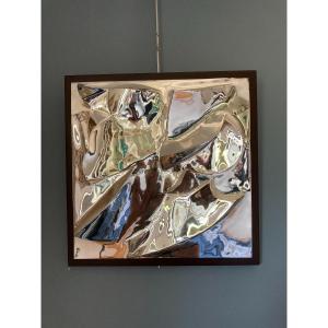 Silver Sculpture Painting Signed Sabarrin