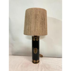 Lacquered Lamp By Piero Fornasetti