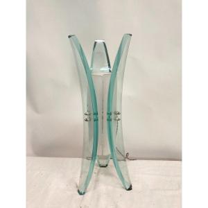 Large Glass Lamp Attributed To Fontana Arté