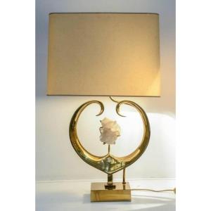Bronze Sculpture Lamp By Willy Daro
