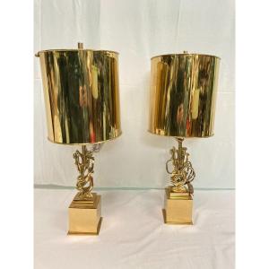 Pair Of Lamps By Philippe Gabriel Papineau