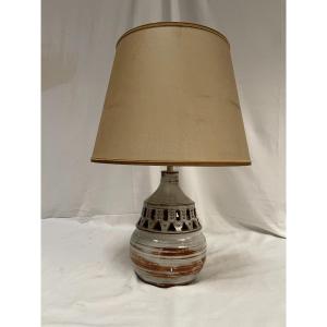 Studio Pottery  Decorative  Lamp By Vallauris