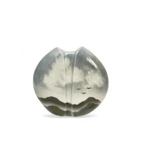 Porcelain Vase By Virebent