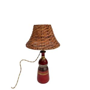 Beautiful Ceramic Lamp By Georges Pelletier