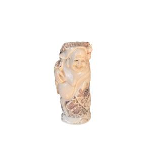 Ivory Sculpture Representing Buddha Japan Meiji Period