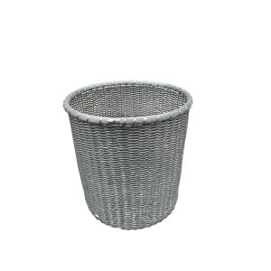 Beautiful Office Trash Can Attributed To Maria Pergay