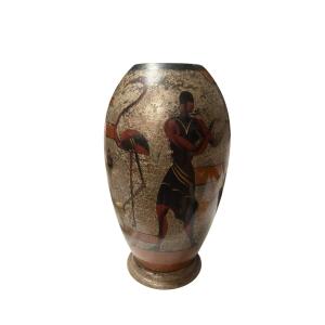 1930s Period Brassware Vase By Wmf