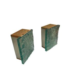 Pair Of Wall Lights Attributed To Max Ingrand And Fontana Arté