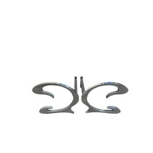 Pair Of Andirons By Charles Et Fils