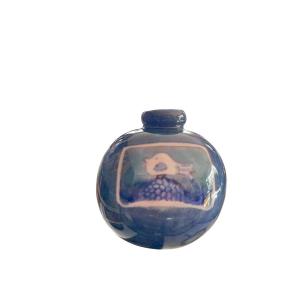 Small Ceramic Vase Signed By Cloutier Brothers