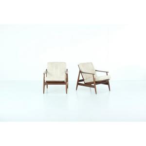 Pair Of Armchairs 1960's