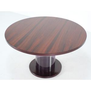 Table With Plexiglass Core, 1970's