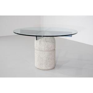 Paracarro Table By Giovanni Offredi For Saporiti - 1970s