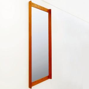 Mid-century Scandinavian Mirror In The Style Of Aksel Kjærgaard - 1960s