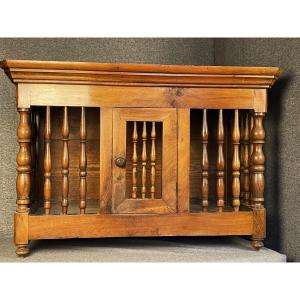 Walnut Panetière From The Louis Philippe Period, 19th Century 