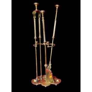 19th Century Bronze Mantelpiece