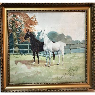 Ivan Ivanovitch Kowalsky Two Race Horses