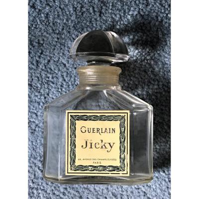 Old Jicky Bottle From Guerlain -1889- Baccarat Crystal