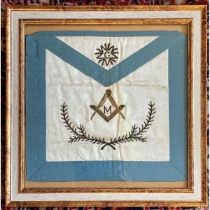Apron Freemason XIX / XXth