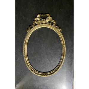 Oval Bronze Frame