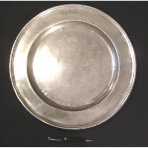 Pewter Dish Known As "venison" Dish