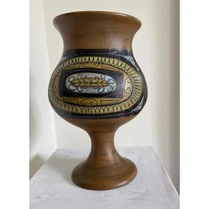 Ceramic Vase By Jean De Lespinasse
