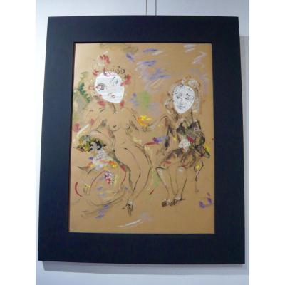 Painting On Craft Paper