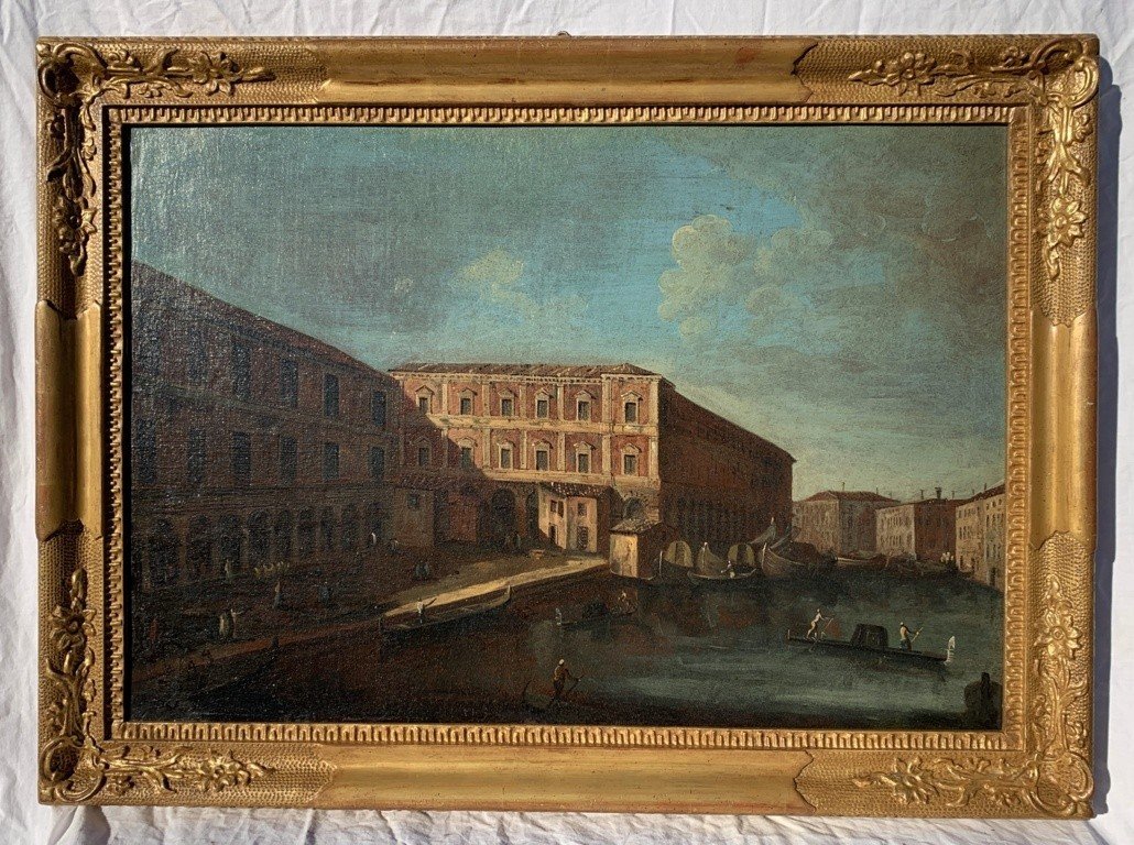 Francesco Tironi (Venezia 1745 - Venezia 1797)- Venezia, veduta delle Fabbriche Nuove a Venezia-photo-2