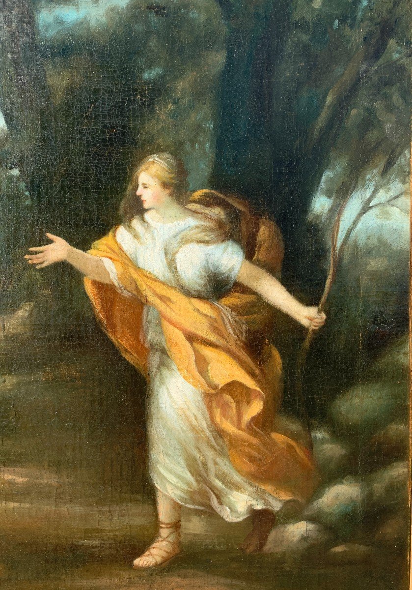 Seguace di Pietro da Cortona (XVIII-XIX sec.) - Venere appare a Enea come cacciatrice.-photo-2