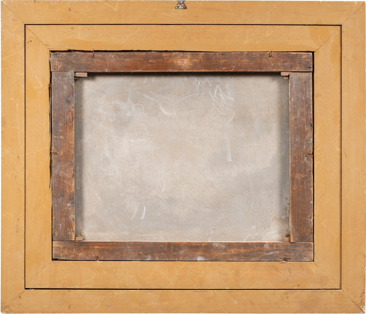 Pittore italiano (XVIII-XIX sec.) - Allegoria della Fortezza e della Temperanza.-photo-3