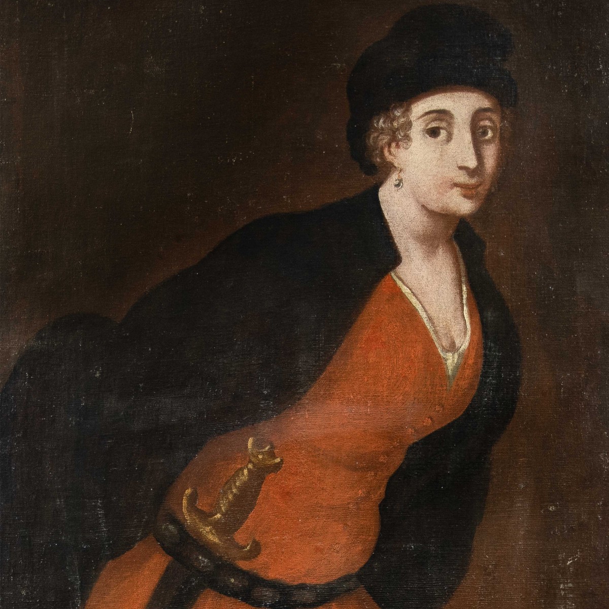 Maestro veneziano (XVIII sec.) - Maschera di Pantalone.-photo-2