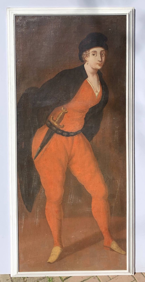 Maestro veneziano (XVIII sec.) - Maschera di Pantalone.-photo-4