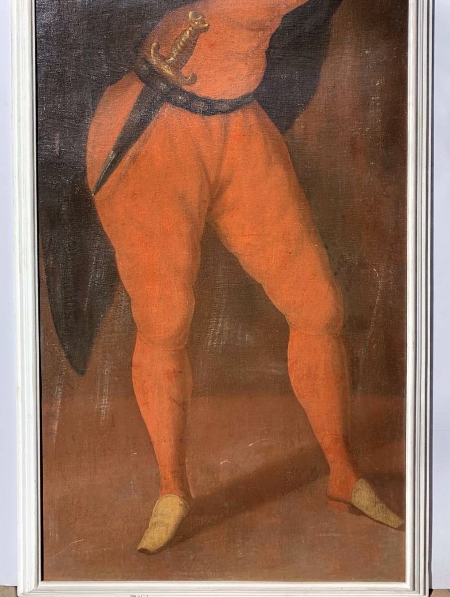 Maestro veneziano (XVIII sec.) - Maschera di Pantalone.-photo-1