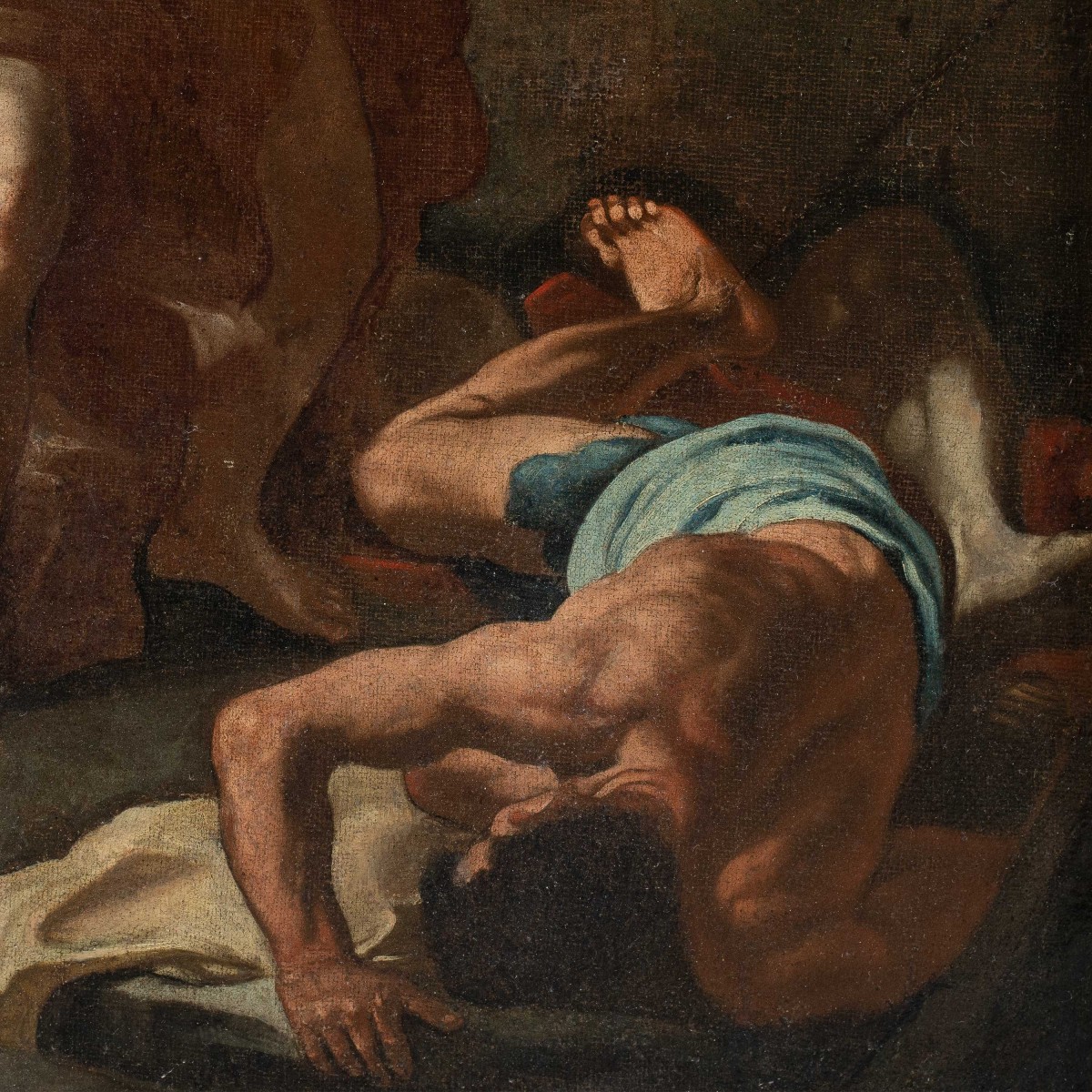 Seguace di Francesco Solimena (XVIII sec.) - Allegoria dell’America.-photo-3