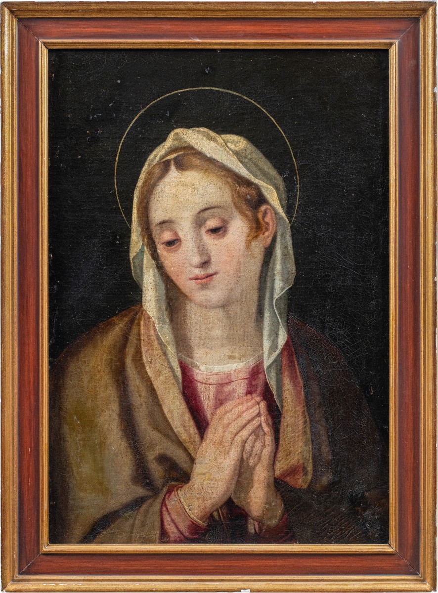 Maestro umbro-romano (XVI-XVII sec.) - Madonna orante.