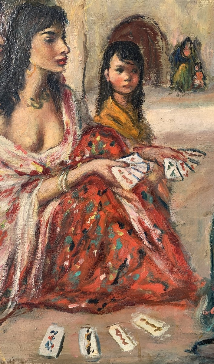 Georgette Nivert (Francese, 1900 c.) - Le spagnole.-photo-2