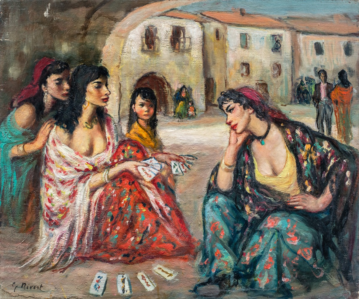 Georgette Nivert (Francese, 1900 c.) - Le spagnole.