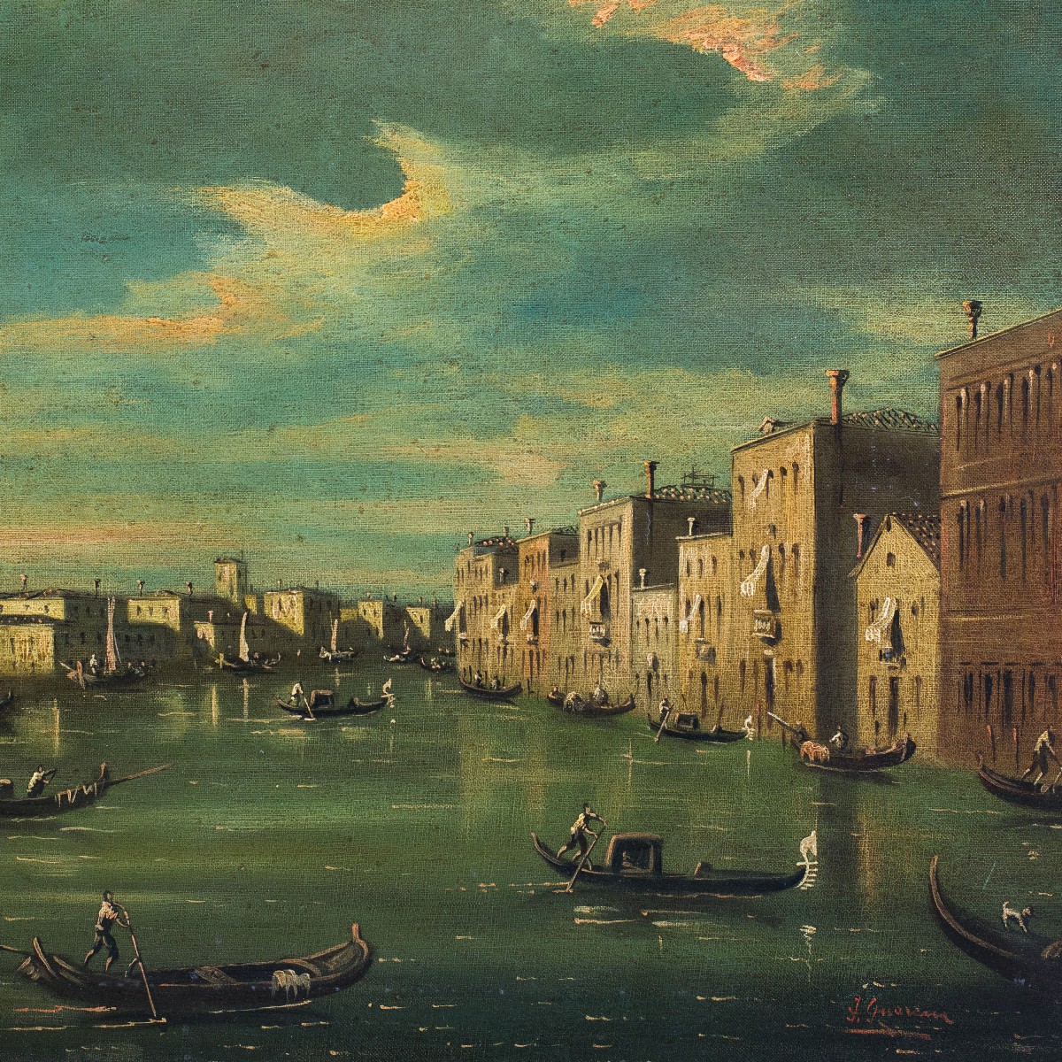Francesco Guarana (attivo a Venezia nella seconda metà XIX sec.) - Venezia-photo-2