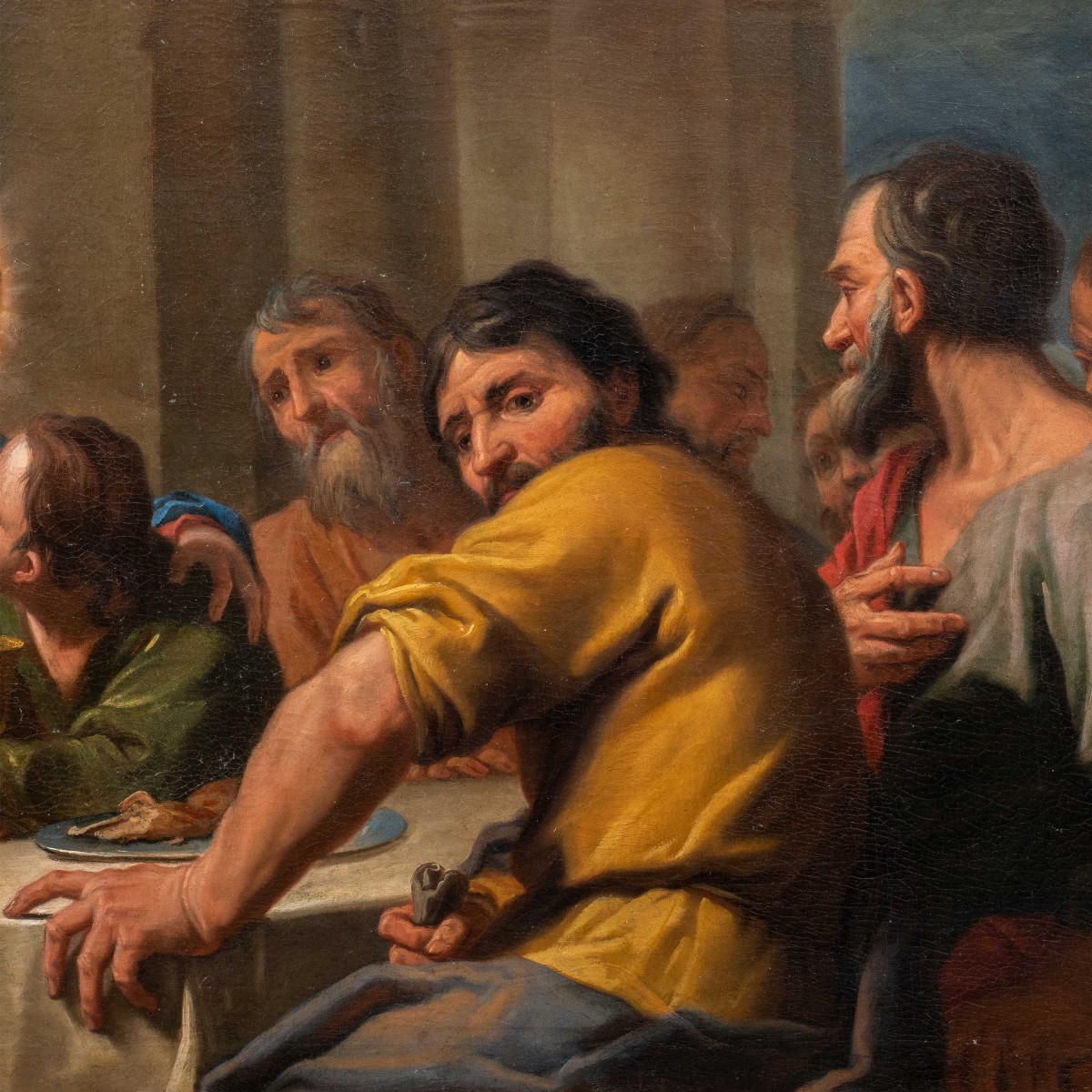 Antonio Molinari (Venezia 1655 - Venezia 1704) - Ultima Cena.-photo-3