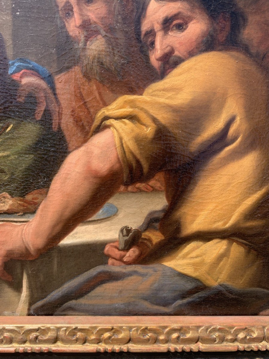 Antonio Molinari (Venezia 1655 - Venezia 1704) - Ultima Cena.-photo-2