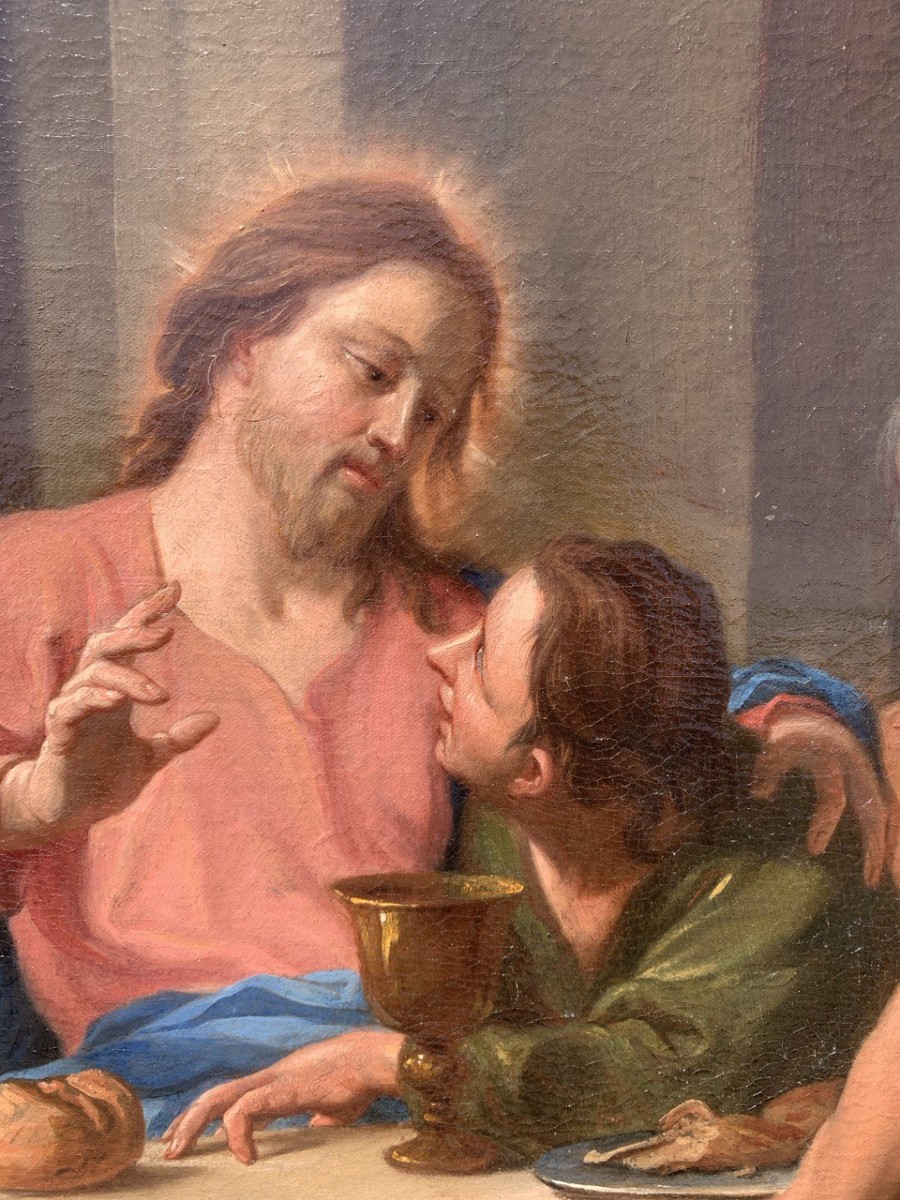 Antonio Molinari (Venezia 1655 - Venezia 1704) - Ultima Cena.-photo-3