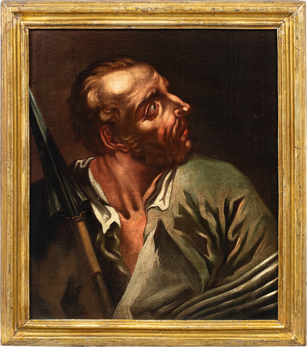 Giambattista Piazzetta (Venezia 1683 - Venezia 1754) cerchia di - San Tommaso.