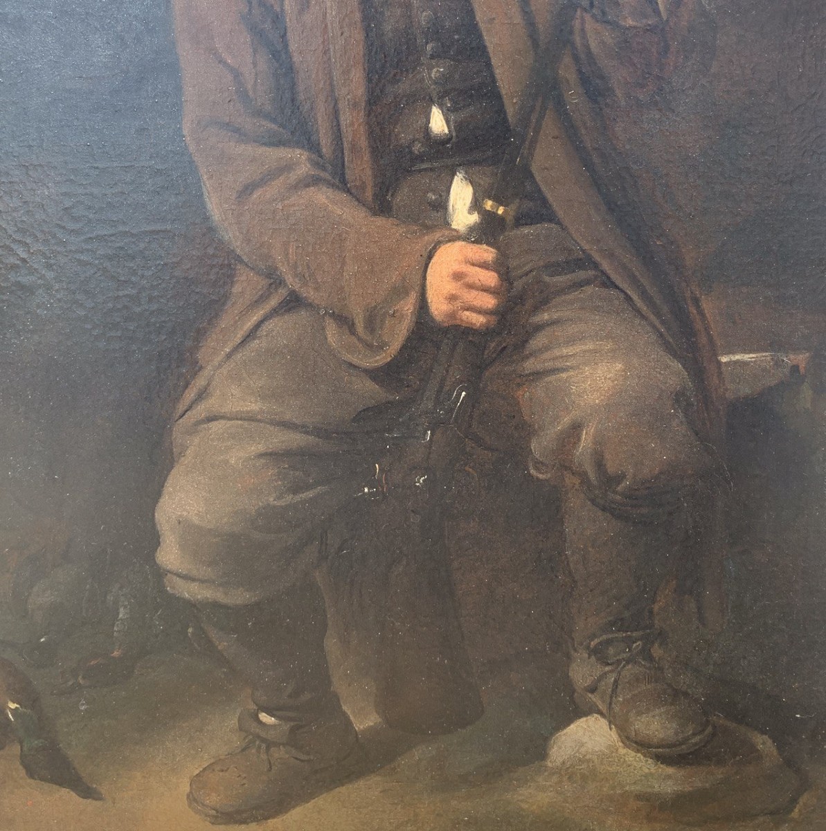 Pietro Longhi (Venezia 1701 - Venezia 1785) - Il Cacciatore.-photo-2